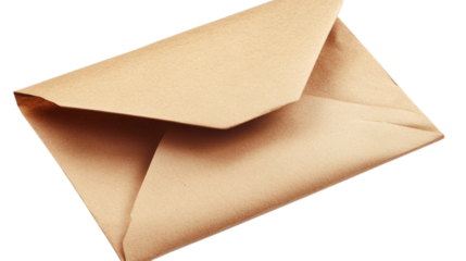 Open brown envelope