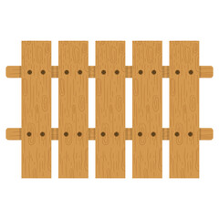 Wooden Fence - Rustic Picket Fence for Garden and Farm