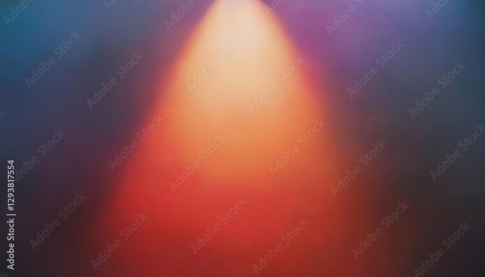 Aufkleber subtle gradient light transition in dark space with soft red and blue hues, perfect for minimalist design and background
