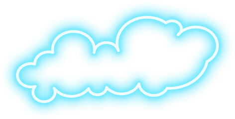 Neon Cloud Sign