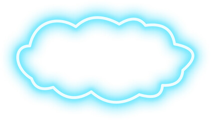 Neon Cloud Sign