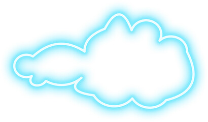 Neon Cloud Sign