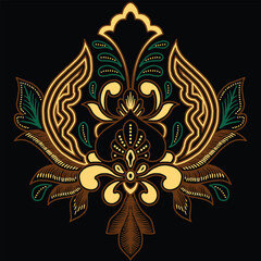 Batik Motif Pieces for beginners learning to draw batik