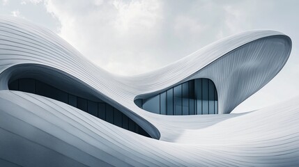 The Flowing Beauty of Futurist Architecture