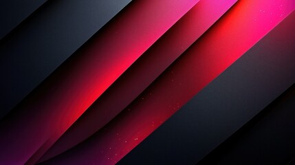 Obraz premium Red and Black Diagonal Abstract Design