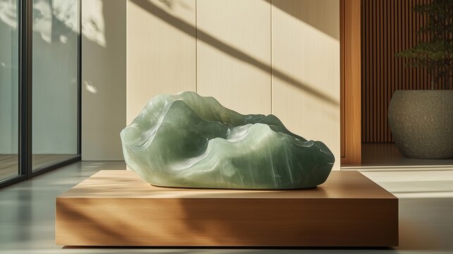 The Eastern artistic conception of jade ornaments