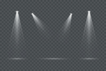 Stage spotlight, bright light source, concert lighting. Spotlight for concert lighting
