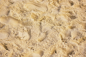 texture of sand