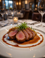 Succulent & Refined: Duck Breast with Honey & Balsamic Glaze