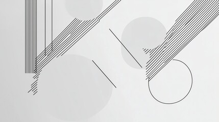 Geometric Dance of Lines and Circles