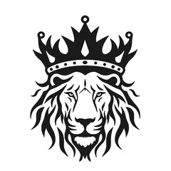 Fototapeta premium lion head cartoon