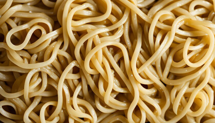 Close Up of Noodles