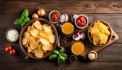 Potato Chips and Corn Snacks