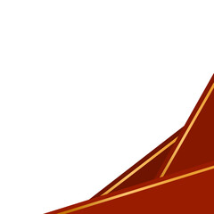 Certificate Border and Corner Decorative Design. Geometric Border for Presentation Design