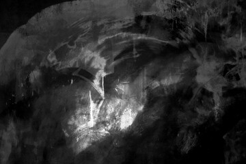 High-Contrast Black and White Grunge Texture for Urban Designs