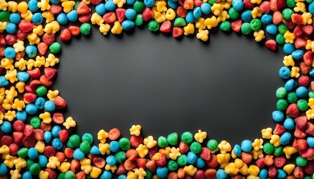 Colorful Candy Frame