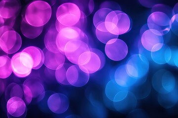 Ethereal Purple and Blue Blurred Light: Dreamy Background, Abstract Art, Bokeh Effect, Galaxy Vibes, Cosmic Sparkle, Fantasy Illumination, Mystic Glow, Night Sky, Digital Art, Website Banner, Social  