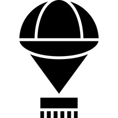 Obraz premium Parachute Icon