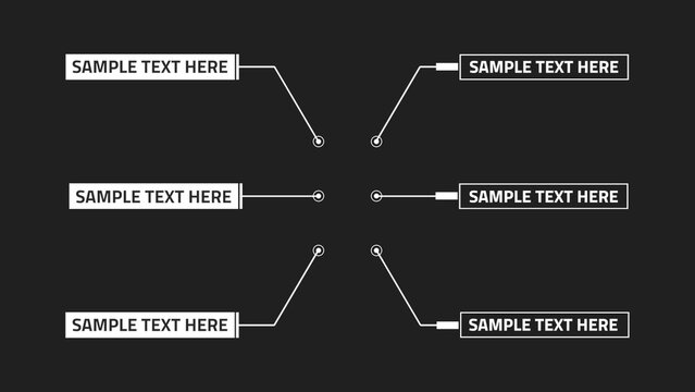 Call Out (Single Text Line)