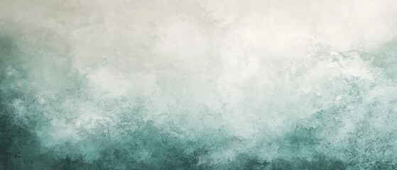 Fototapeta premium A soft gradient of beige gradually transitions into a gentle light green canvas, creating an ethereal and dreamy backdrop. 