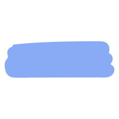 Cute blue message box