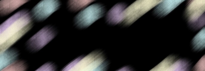 Abstract Textured Brushstrokes On Canvas, Abstract Pastel Soft Color Cosmetic On Black Background With Empty Space. Digital Art, Procreate Pocket