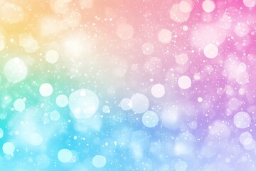 Dreamy Pastel Rainbow Holographic Background: Ethereal Shimmer, iridescent texture, vibrant spectrum, subtle gradients, soft hues, magical glow, fantasy backdrop, modern design element, perfect for   