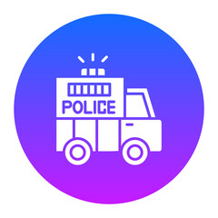 Police Van Icon