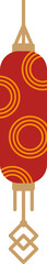 Chinese new year lantern vector illustration