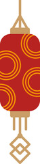 Chinese new year lantern vector illustration