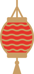 Chinese new year lantern vector