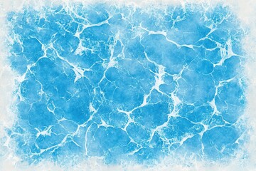 Obraz premium Serene Aqua: Light Blue Water Texture with Gentle Ripples and Waves, Perfect for Backgrounds, Websites, and Designs. Evokes Calmness, Tranquility, and a Refreshing Atmosphere. Ideal for Summer Themes,