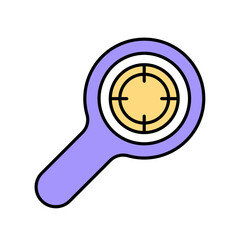 Icon a seo, isolated against a clean background.