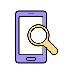 Icon a search online, isolated against a clean background.