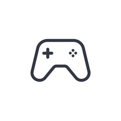 Gamepad. game controller. joystick icon symbol vector sign isolated on white background illustration for graphic and web design