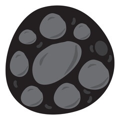 Adipocyte biege glyph icon