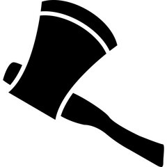 Axe Woodcutting Tool Icon