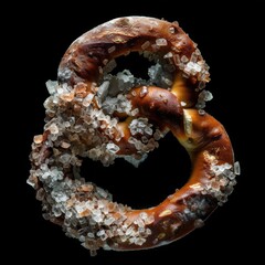 Obraz premium Captivating Macro Photograph of Sea Salt Crystals Encrusted