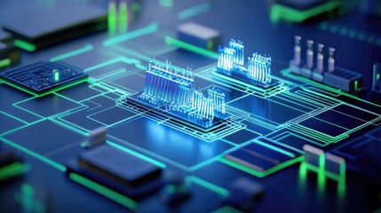 A holographic interface displaying the future of global clean energy networks.
