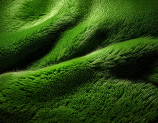 lush green felt surface whispers of renewal and nature offering a tactile oasis of tranquility and growth