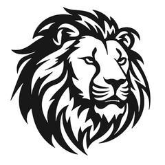 Fototapeta premium lion head tattoo