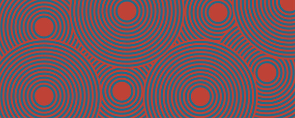 Abstract Seamless Pattern with Circles