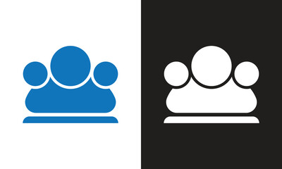 Community organization logo icon. Great logo icon for, office, industry, social media, entertainment and web.