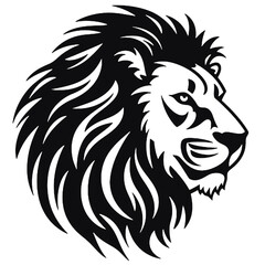 Obraz premium lion head tattoo