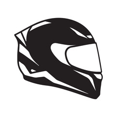 motor cyclist bike rider safety protection helmet icon set vector design illustrations
