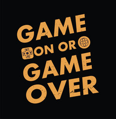 Obraz premium Gaming t-shirt design