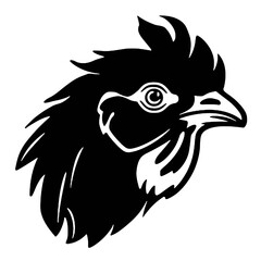 Fototapeta premium head of a rooster