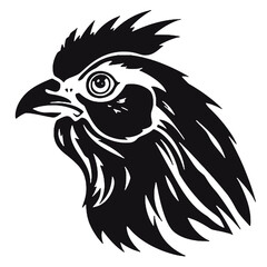 Obraz premium rooster head mascot