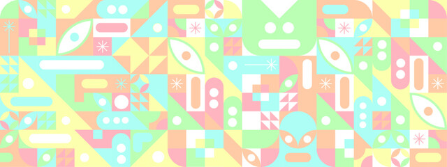 Design geometric pattern