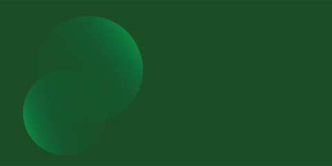 Clean natural green color gradation with pale tone paint on environmental friendly cardboard box blank paper texture background with space minimal style